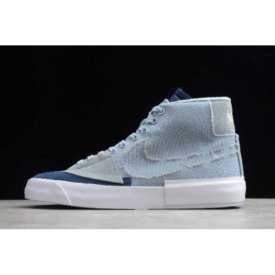 Nike Sb Blazer Mid Edge Obsidian / Haki Kaykay Ayakkabı Türkiye - GJDF87KA